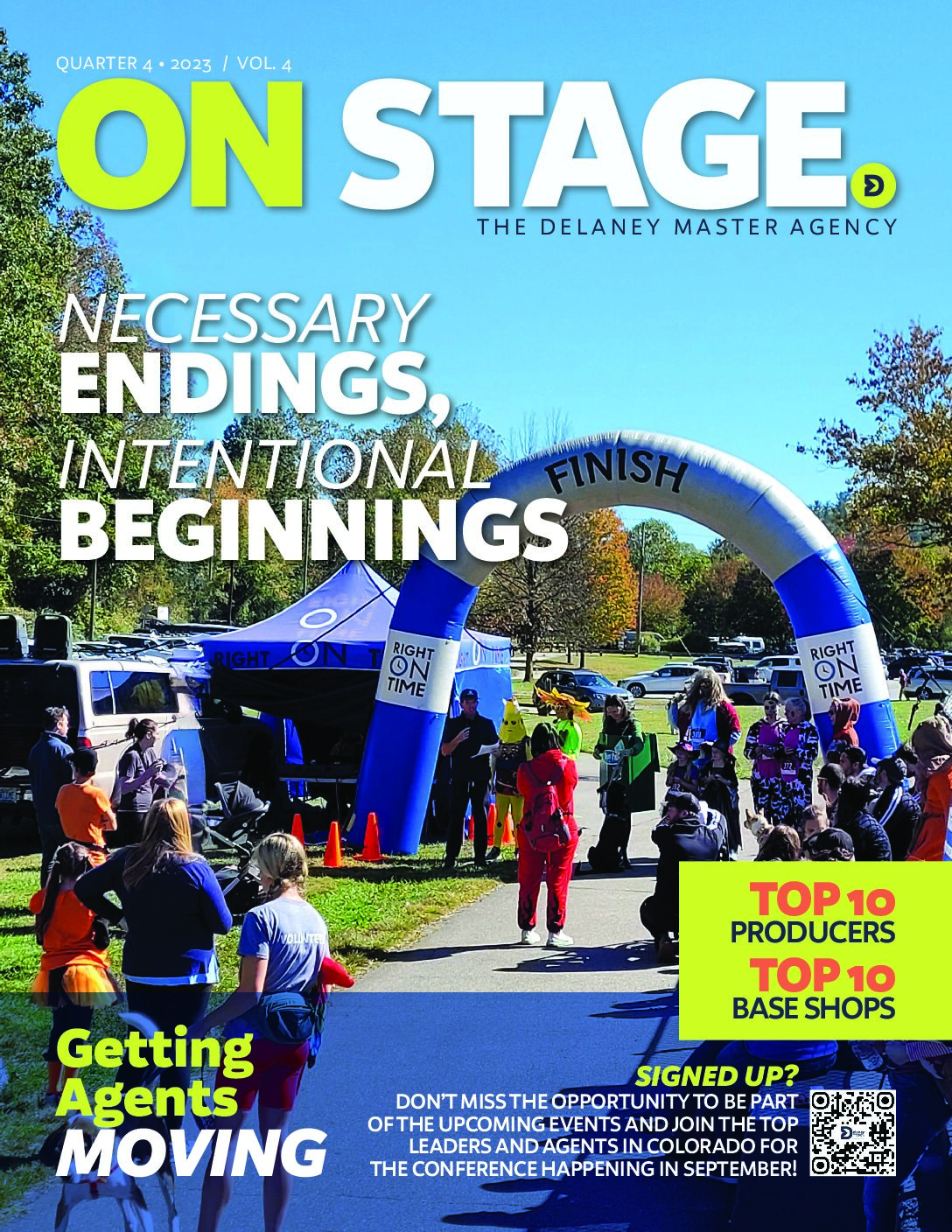 Necessary Endings. Intentional Beginnings